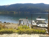 Custom Built Dock in Lake Tahoe